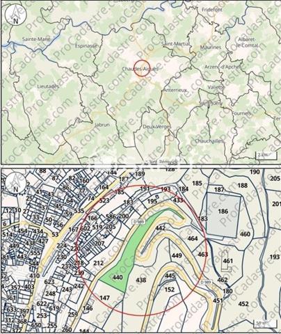 Terrain Chaudes-Aigues (15110)
