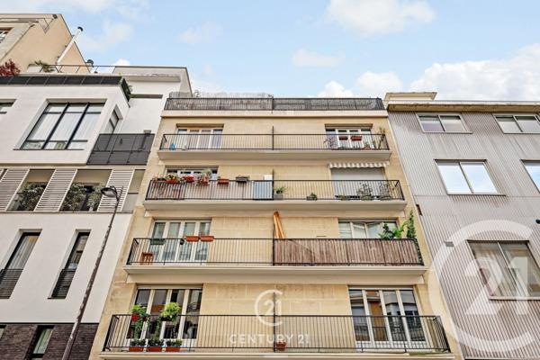 Appartement T2 à vendre  2 pièces - 57,54 m2 PARIS - 75015