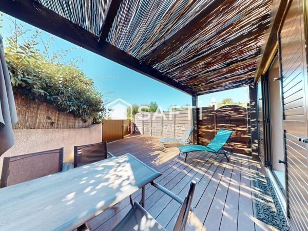 Votre refuge entre mer et maquis – T2 avec pièce télétravail vue dégagée à Porticcio