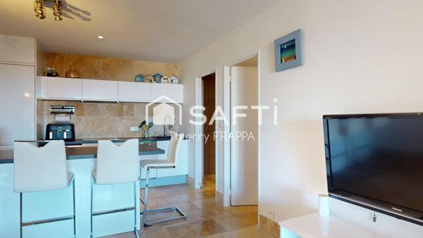 Votre refuge entre mer et maquis – T2 avec pièce télétravail vue dégagée à Porticcio