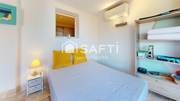 Votre refuge entre mer et maquis – T2 avec pièce télétravail vue dégagée à Porticcio