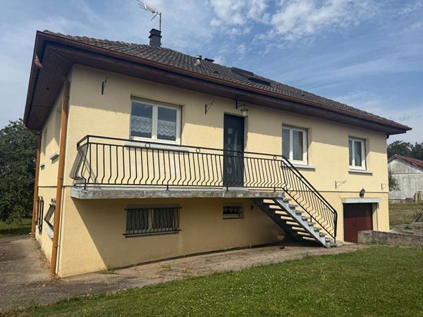 GIRMONT (88) -Maison de 136 m² avec dépendance, sous-sol aménagé et grand terrain