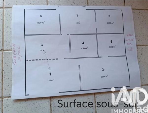 Maison à vendre 7 pièces 117,5 m² Villemoisson-sur-Orge