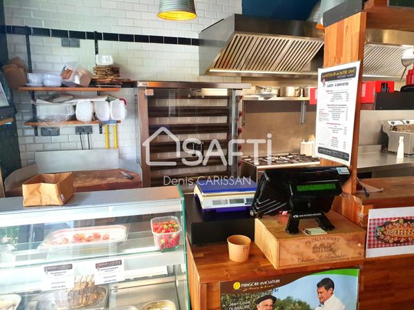 Restaurant + vente à emporter centre ville