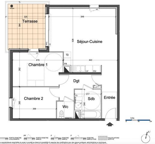 Appartement à vendre 3 pièces 65 m² Montpellier
