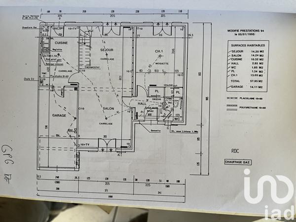 Maison à vendre 6 pièces 102 m² Cerizay