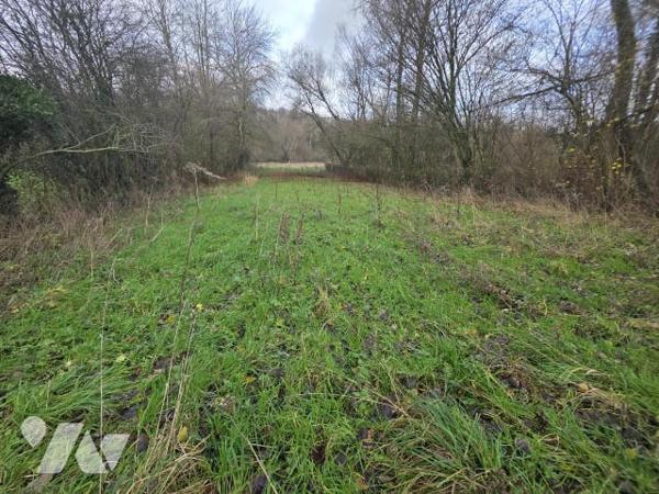 Parcelle en nature de pré d'une superficie de 3460m² non enclavée avec accès.