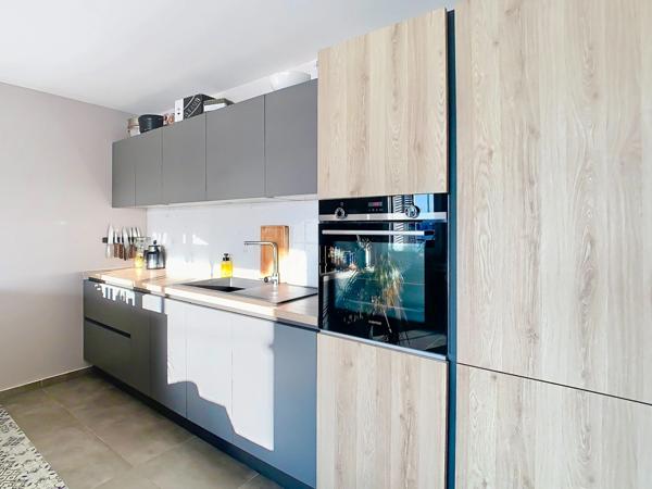 Annemasse (74) - T3 meublé récent - balcon, garage et cave