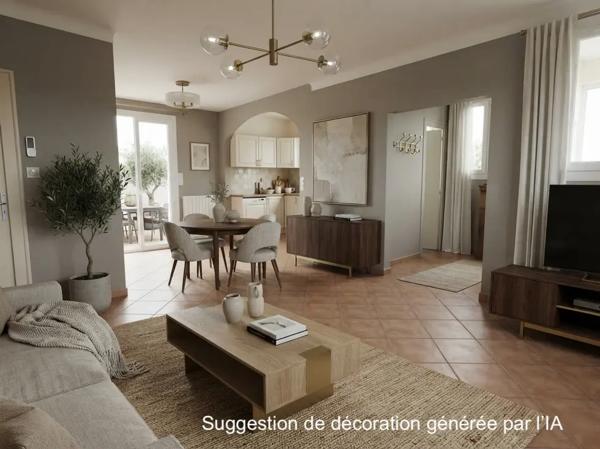 Maison de plain-pied sans travaux au coeur de Saint-Gilles-Cr