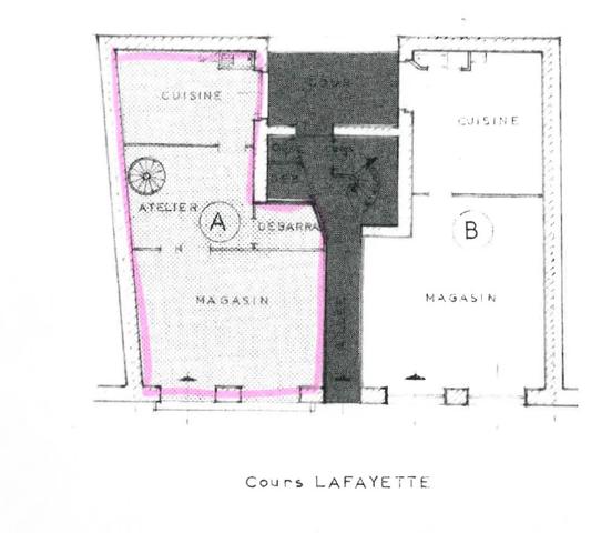 Local · Vente Lyon (69003) 2 pièces · 56m²
