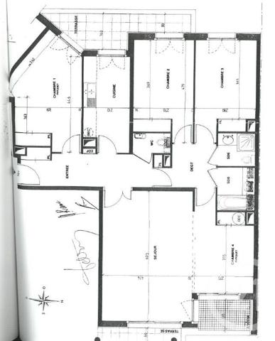 Appartement F5 à vendre  5 pièces - 107,07 m2 ISSY LES MOULINEAUX - 92