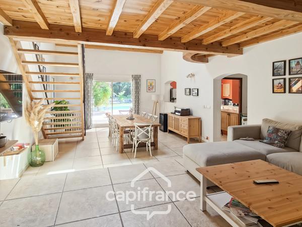 Dpt Gard (30), à vendre SAINT GENIES DE COMOLAS maison P6  155m²-terrain 1476m²