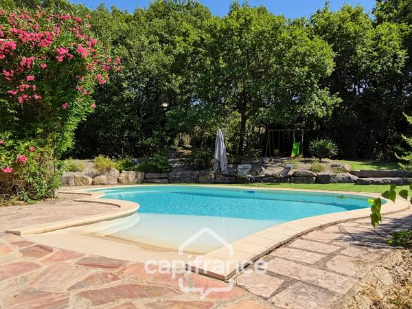 Dpt Gard (30), à vendre SAINT GENIES DE COMOLAS maison P6  155m²-terrain 1476m²