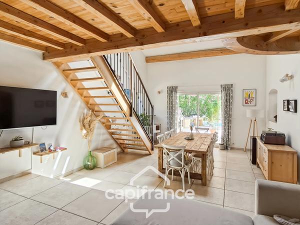 Dpt Gard (30), à vendre SAINT GENIES DE COMOLAS maison P6  155m²-terrain 1476m²