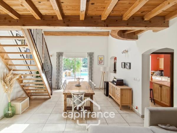 Dpt Gard (30), à vendre SAINT GENIES DE COMOLAS maison P6  155m²-terrain 1476m²