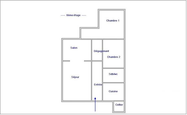 Appartement à vendre 4 pièces 71,36 m² Rungis