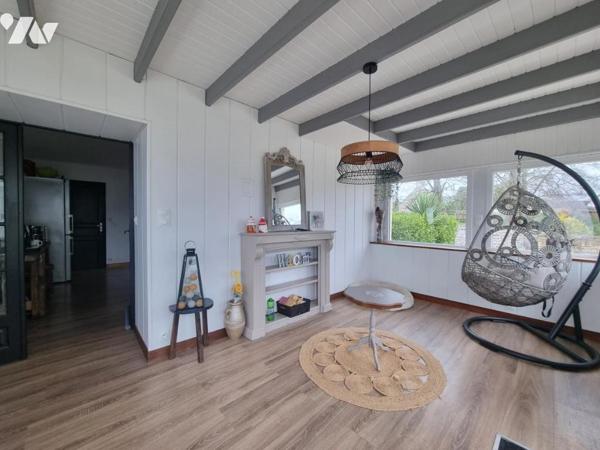 Maison familiale + maison indépendante+ hangar