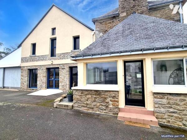 Maison familiale + maison indépendante+ hangar