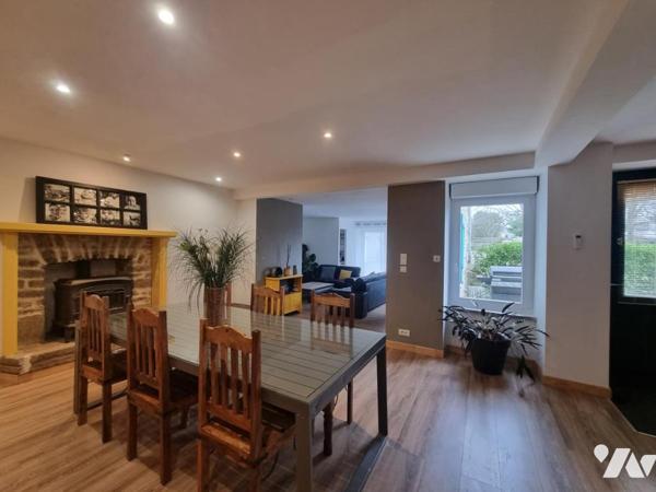 Maison familiale + maison indépendante+ hangar