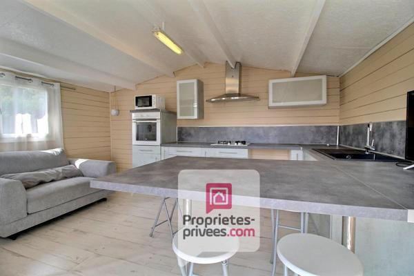 1h15 de PARIS - MAISON CONTEMPORAINE DE PLAIN-PIED 150 m2, CHALET, GARAGE de 80 m2, Le TOUT EDIFIE SUR -6400 m2 DE TERRAIN CLOS