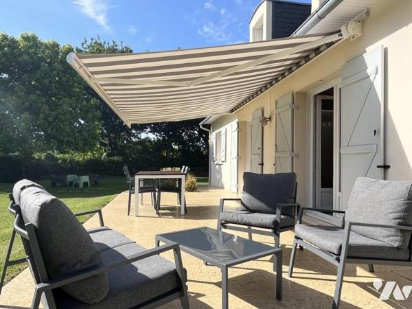 FOUESNANT – ENTRE BOURG ET PLAGES – PROPRIÉTÉ DE CHARME SUR PLUS DE 3 600 M² DE PARC ARBORÉ