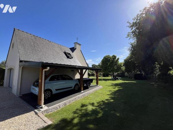 FOUESNANT – ENTRE BOURG ET PLAGES – PROPRIÉTÉ DE CHARME SUR PLUS DE 3 600 M² DE PARC ARBORÉ