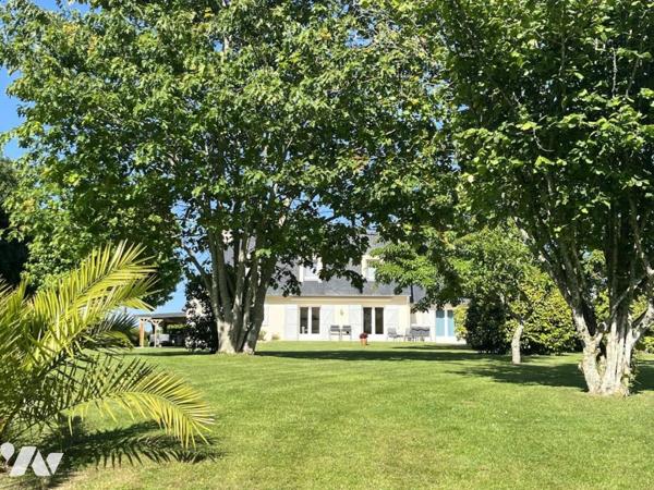 FOUESNANT – ENTRE BOURG ET PLAGES – PROPRIÉTÉ DE CHARME SUR PLUS DE 3 600 M² DE PARC ARBORÉ