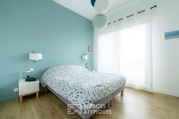 Loft avec terrasse dans une ancienne usine textile