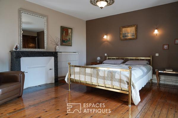 Propriété de charme dans son parc arboré