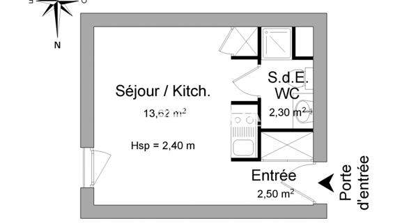 Location Studio meublé 18.42 m² - Avignon 84000