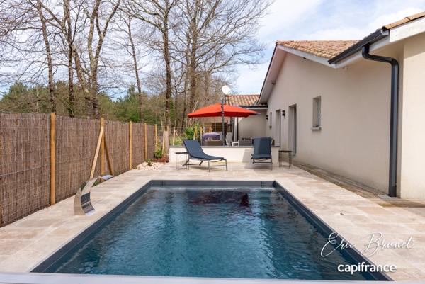 MIOS - Maison d'architecte aux prestations de qualité - 6 pieces avec garage et piscine