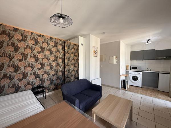 A LOUER - PLAISANCE DU TOUCH Centre ville - T1 meublé, 24 m² au 2e et dernier étage - G1323