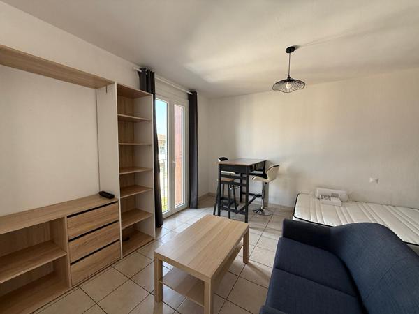 A LOUER - PLAISANCE DU TOUCH Centre ville - T1 meublé, 24 m² au 2e et dernier étage - G1323