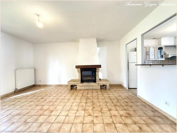 COURVILLE SUR EURE (28) Maison a vendre: plain pied, 3 chambres, sous-sol total, terrain 609 m²