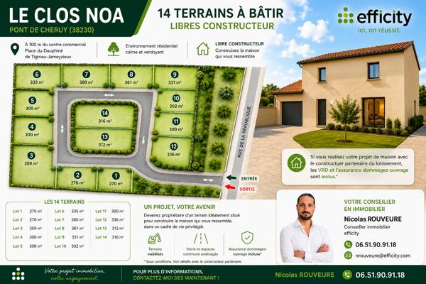Terrain
        
        - 270 m² 125 000 € *