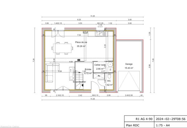 Terrain
        
        - 270 m² 125 000 € *