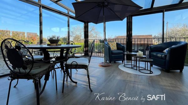 Maison traditionnelle, offrant un cadre de vie idyllique àla campagne et proche des commodités