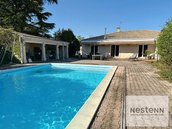 Maison de plain - pied de 5 pièces (210 m²) sur terrain de 1500m2 à Eysines - Quartier LE PINSAN