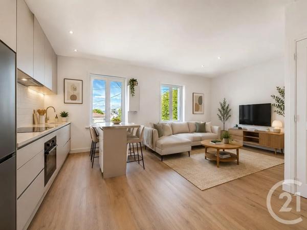 Appartement T3 à vendre  3 pièces - 54,84 m 2   NEUVILLE SUR SAONE  - 69
