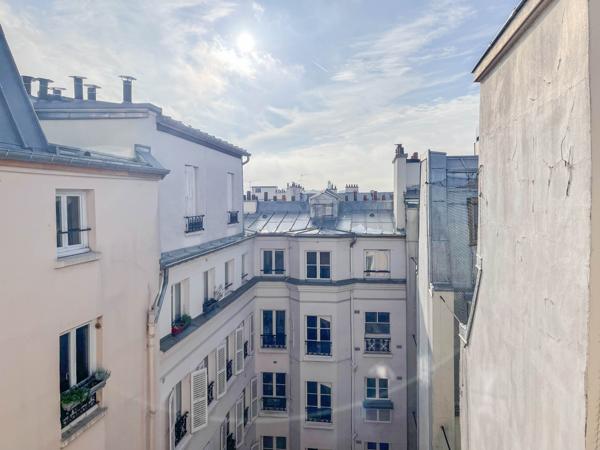 Paris 9ème - À VENDRE - Beau studio meublé en mezzanine de 26,28 m²