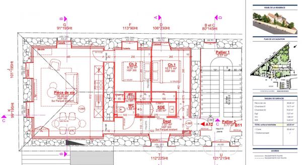 T3 hyper centre - Villa clemenceau