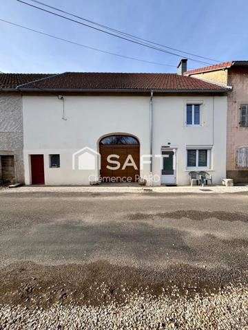 Maison 110m² avec terrain constructible, garage et atelier