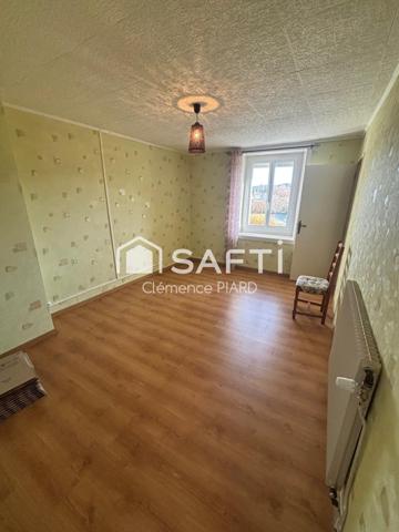 Maison 110m² avec terrain constructible, garage et atelier