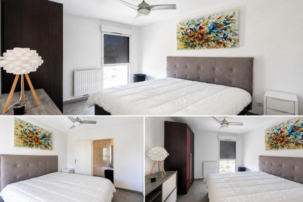 Appartement T2 avec terrasse et stationnement privatif sécurisé