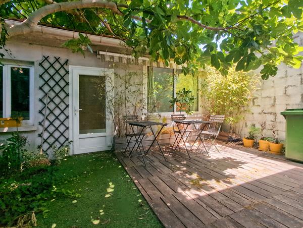 Maison Bordeaux 70 m2 3 chambres jardin terrasse