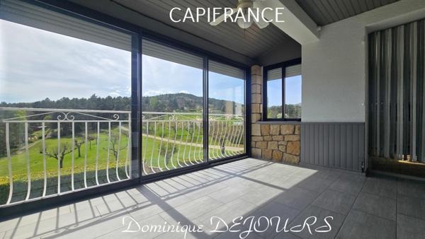 À vendre à PRANLES (07) – Maison 117 m² sur terrain de 8400 m² – Environnement calme et naturel et sans vis-à-vis – Piscine