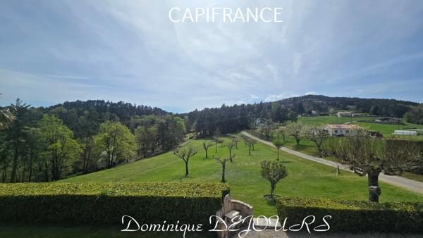 À vendre à PRANLES (07) – Maison 117 m² sur terrain de 8400 m² – Environnement calme et naturel et sans vis-à-vis – Piscine
