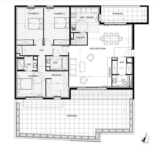 Appartement à vendre 4 pièces 137 m² Baillargues