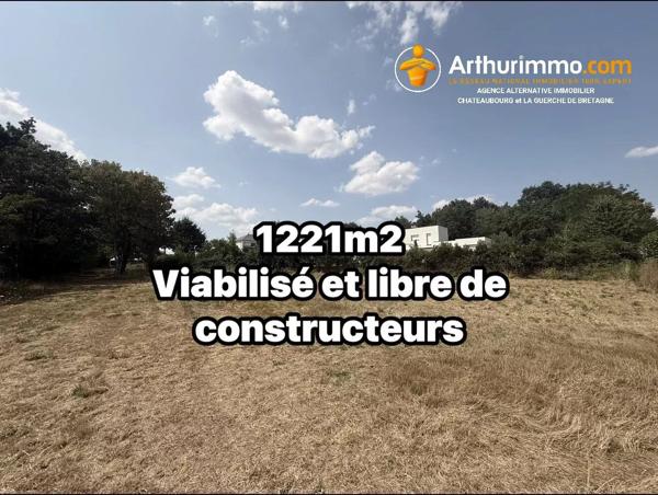 Vente                                                      Terrain
                        
                                         1221 m2                     à Bourgbarré