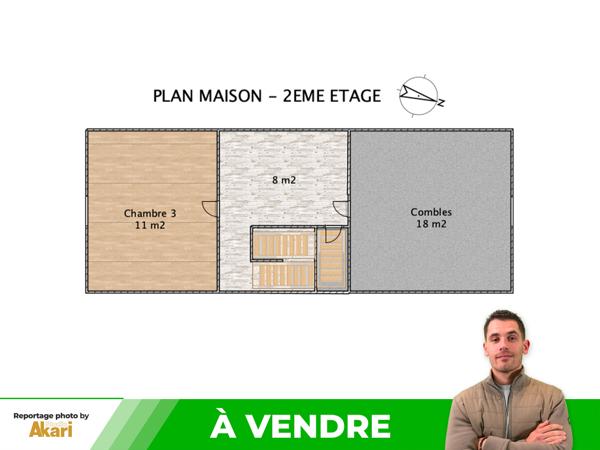 Maison
         5 pièces
        - 96 m² Exclusivité 102 500 €*